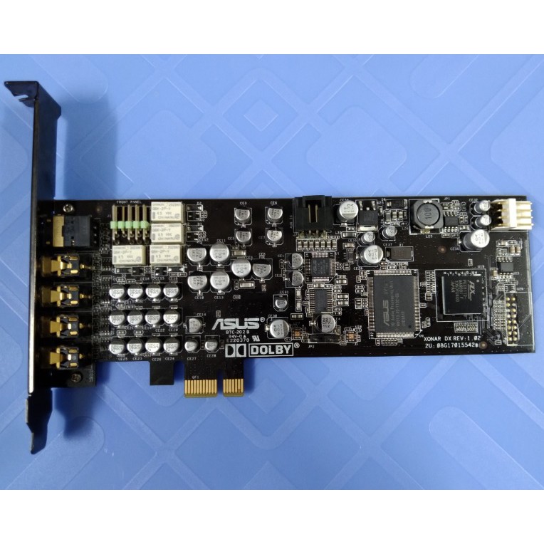 card sound asus xonar dx, cạc âm thanh cho máy tính