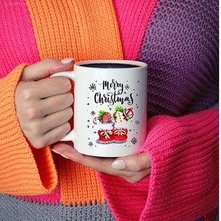 Cốc sứ uống trà cà phê in hình giáng sinh đẹp mắt- Quà tặng Noel (1 chiếc)