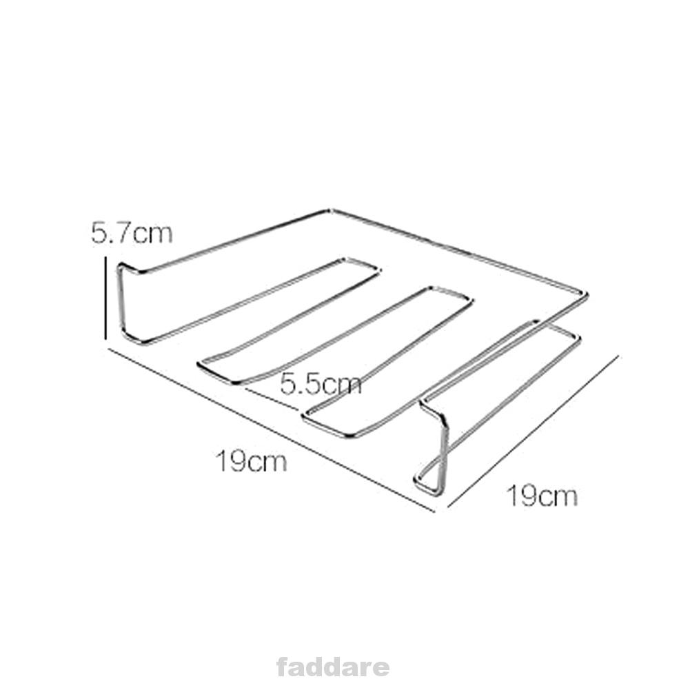 Giá Đỡ Ly Rượu Ba Hàng Chống Gỉ Phong Cách Châu Âu