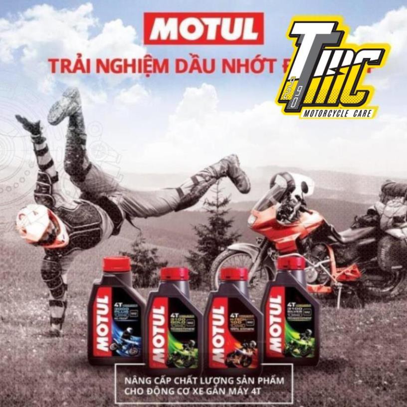 Nhớt Motul 5100 4T 10W30 công nghệ Ester tổng hợp 100% API SM, MA2