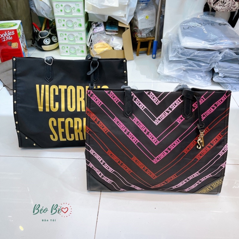 Túi Shopper vải victoria secret pink