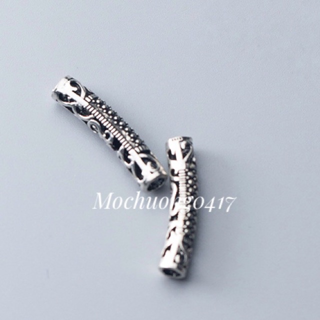 [FREE SHIP] Charm ống bạc cao cấp - Hàng siêu đẹp loại 1 PH323
