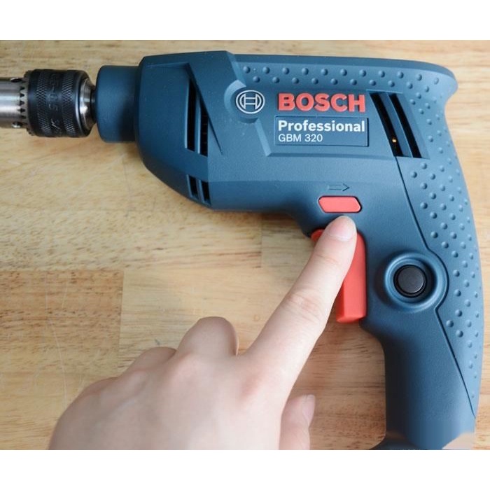 Máy khoan điện BOSCH GBM 320  chính hãng giá tốt - Nhỏ gọn_nhanh chóng_chính xác