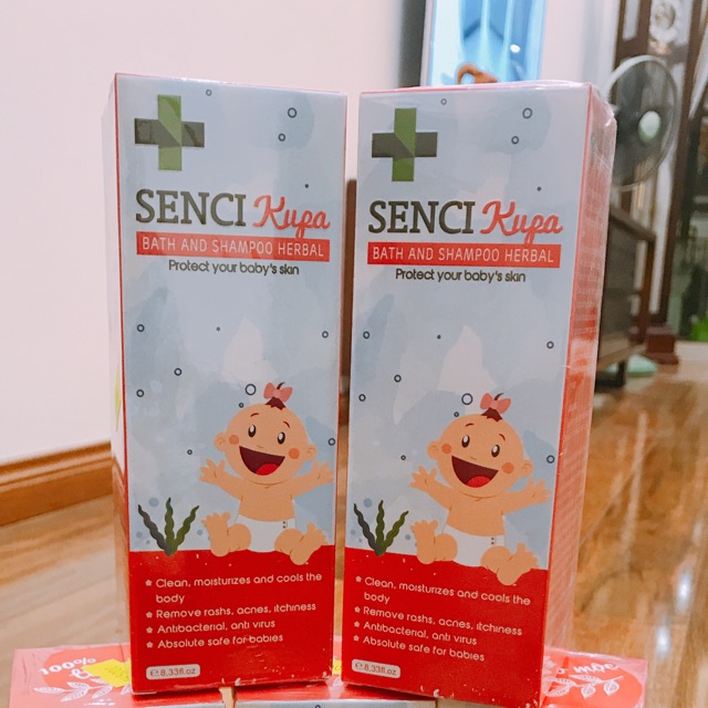 [GIÁ GỐC] Senci Kupa Tinh Chất Tắm Gội Cho Bé Chai 250ml