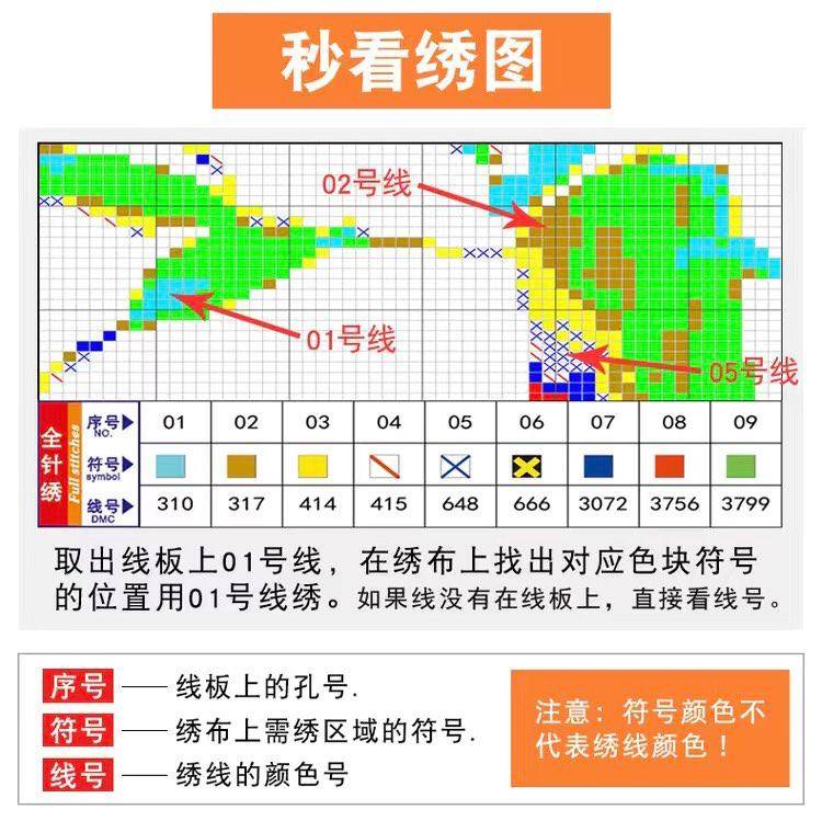 Sê-ri cô gái 1 ⃣️ lụa mới in chính xác phòng khách thêu chữ thập lớn thời gian giải trí in thêu