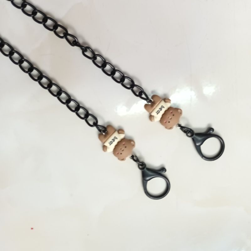 Dây đeo khẩu trang chống rớt tiện lợi mic gấu dễ thương mã AH12