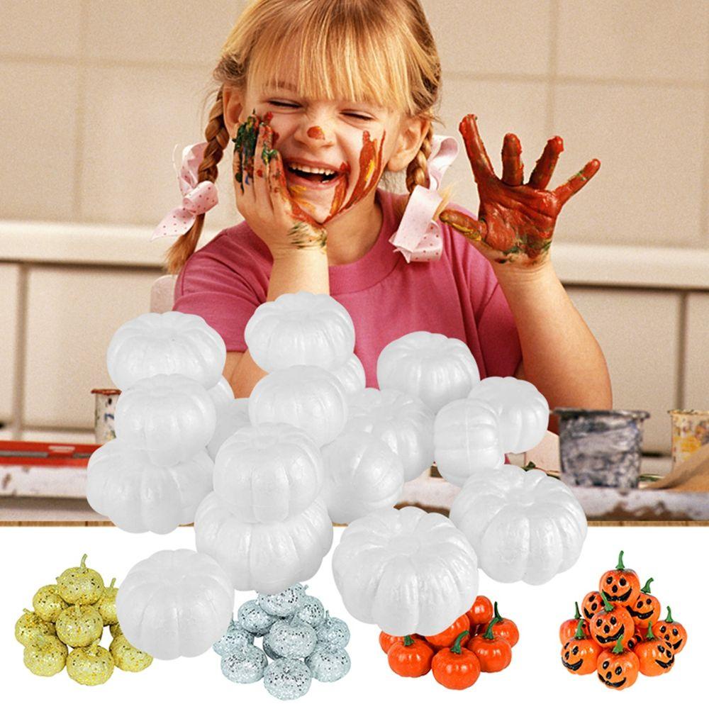 Mô Hình Bí Ngô Giả Bằng Xốp Dùng Trang Trí Halloween