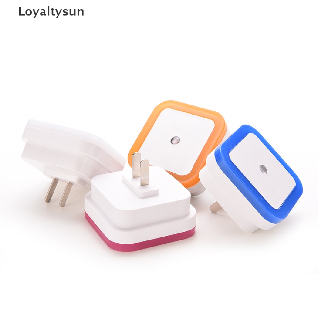 Đèn ngủ bóng LED cảm biến tự động phích cắm US tiện lợi