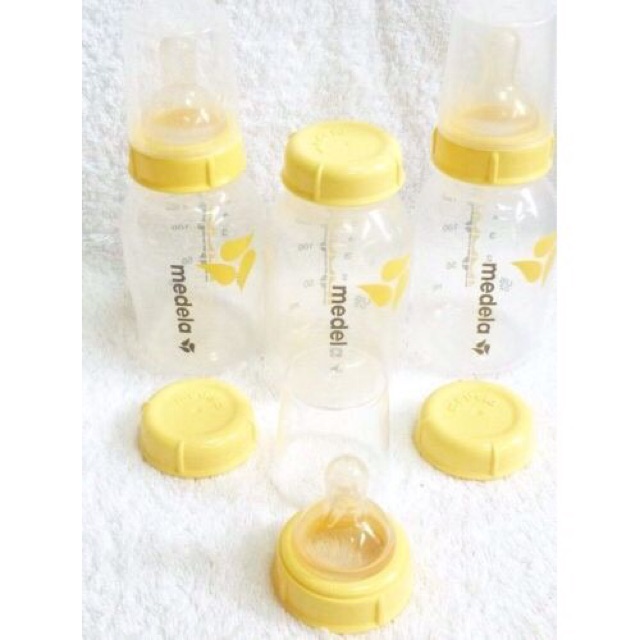 Bình sữa Medela 150ml kèm nắp trữ