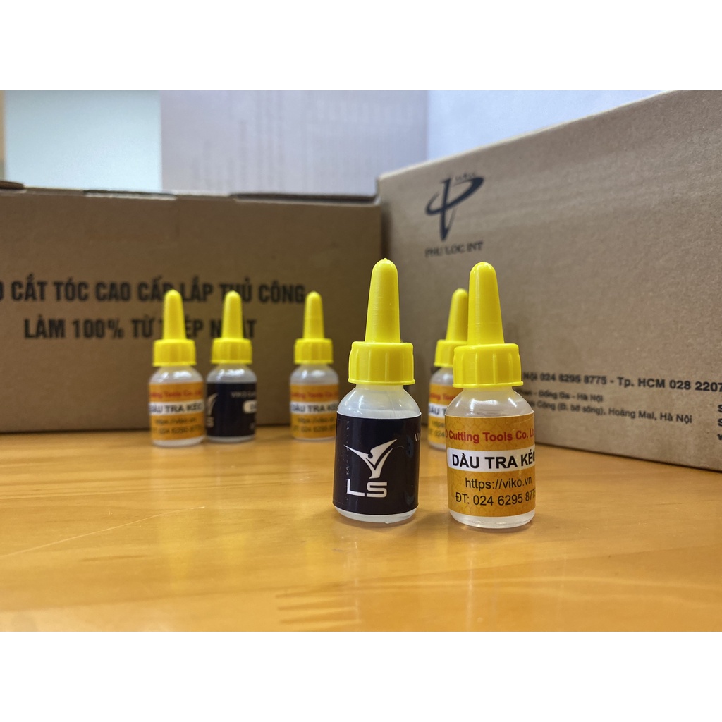 Dầu tra kéo VLS sử dụng chuyên dụng cho salon tóc, dụng cụ sửa kéo cắt tóc, tông đơ - Hair Mart
