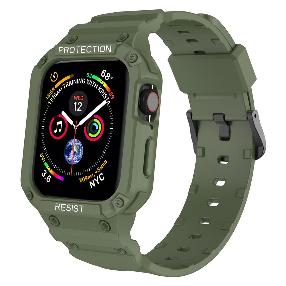 Dây Đeo Thể Thao Thay Thế Chuyên Dụng Cho Apple Watch 45mm 44mm 42mm 41mm 40mm 38mm iWatch Series 7 6 5 SE 4 3 2 1