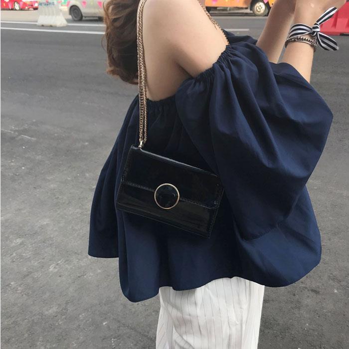 Áo Sơ Mi Tay Lửng Dáng Rộng Phong Cách Hàn Quốc Ngọt Ngào Dành Cho Nữ