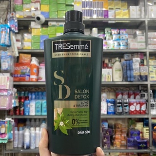 Dầu gội TRESemme Salon Detox gừng và trà xanh 825ml
