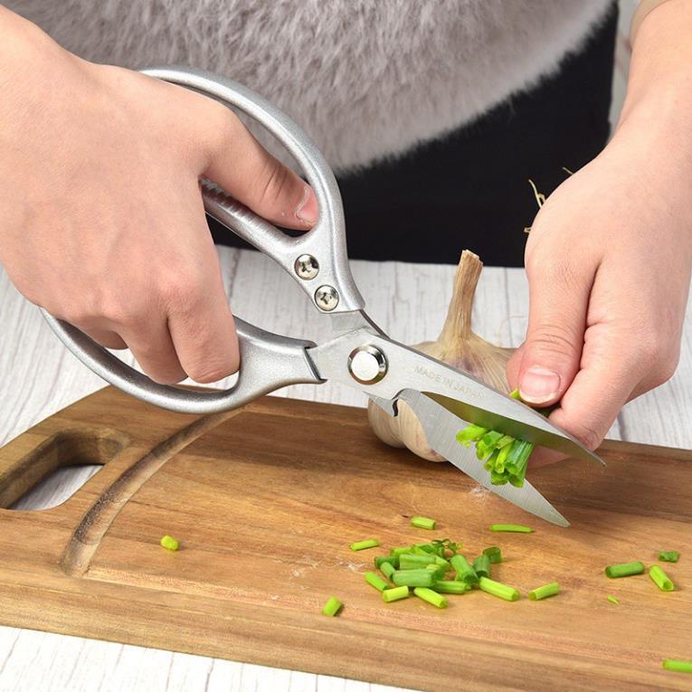 Kéo Nhật Nội Địa Siêu Sắc Kéo Nhà Bếp Kéo Cắt Gà Cắt Thịt Các Loại Kéo Làm Bếp Đa Năng MS88162