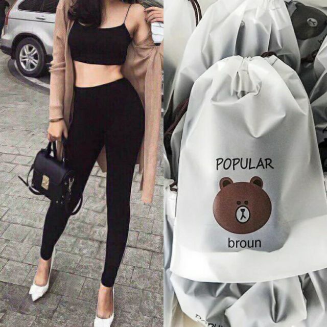 Quần legging túi gấu Brownn siêu xinh | BigBuy360 - bigbuy360.vn