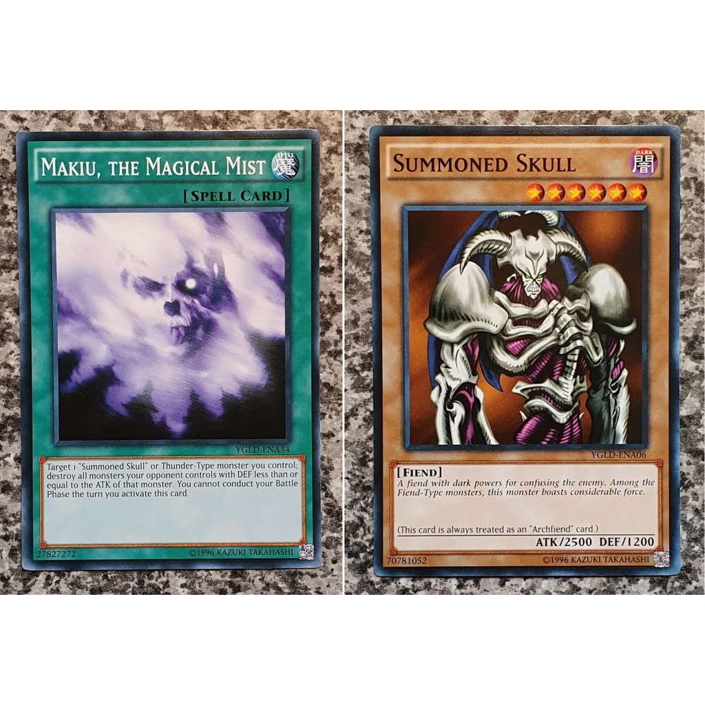 Bài Yugioh OCG - Combo Summoned Skull + Makiu The Magical Mist # Triệu Hồi Demon + Mưa Bụi Màu Nhiệm