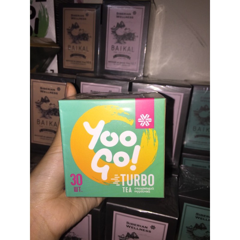 Trà Yoo Go Turbo Tea Body T Siberian Health giảm cân mẫu mới 2021