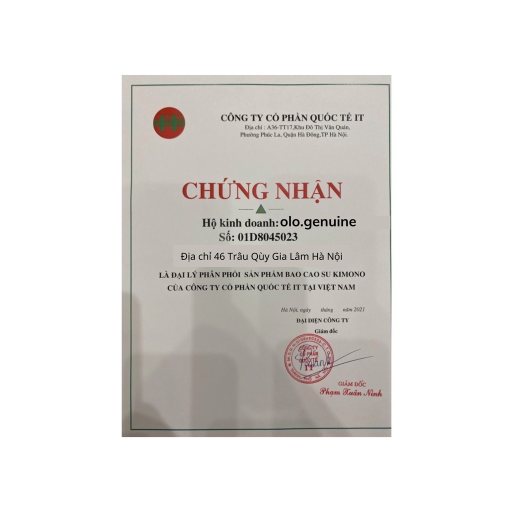 Bao cao su siêu mỏng kéo dài thời gian Kimono 0.02mm không mùi màu vàng chứa vitamin B cấp ẩm bôi trơn, chính hãng Nga