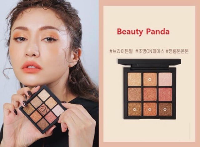 Bảng Phấn mắt dạng nhũ 3CE Multi Eye Color Palette #All-Nighter 9 màu