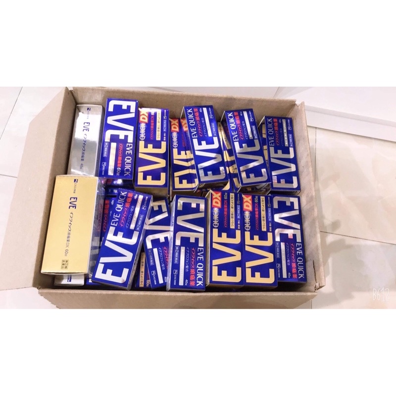 HỘP ĐỰNG VIÊN EVE QUICK , DX 40,60viên