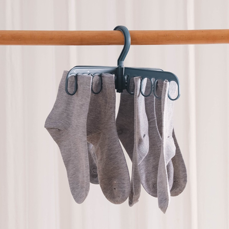 Set 5 Móc Treo Quần Áo Có Thể Gấp Gọn Tiện Lợi