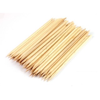 combo 10 que gỗ đẩy da làm móng tay