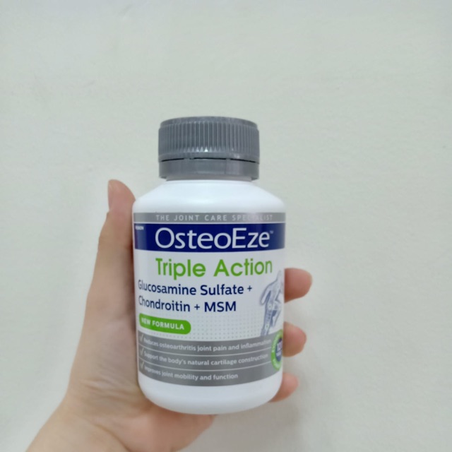 OsteoEze Triple Action Glucosamine Sulfate + Chondroitin + MSM 120