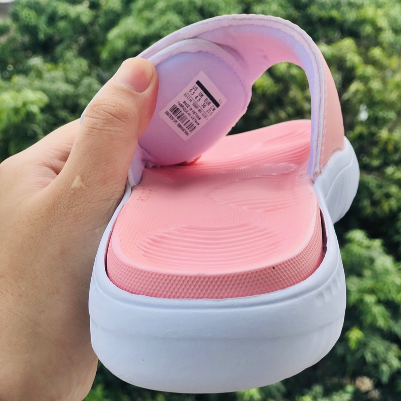 Dép Alphabounce adidas ❤️FREESHIP + FullBox❤️ quai ngang nam 3 sọc màu hồng sọc trắng chất xịn 1-1, đế dày nhẹ quai da