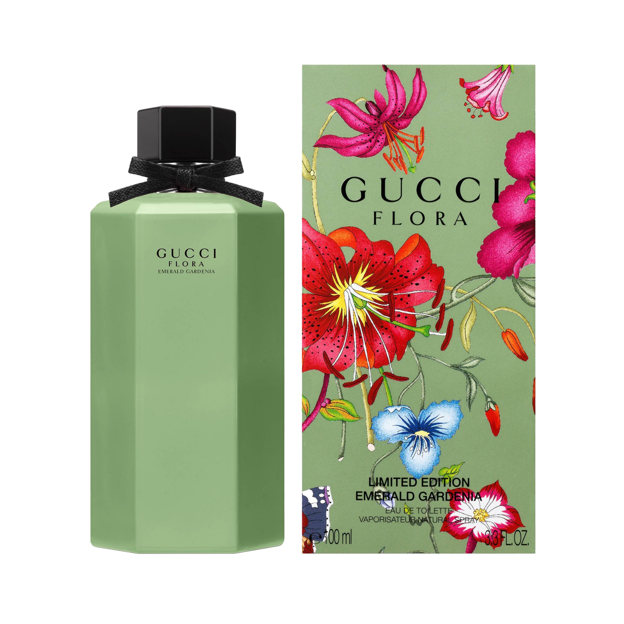 GUCCI Flower Dance Gorgeous Gardenia Lady 2019 Limited Emerald Bottle Flora Eau De Toilette 50ml 100ml | BigBuy360 - bigbuy360.vn
