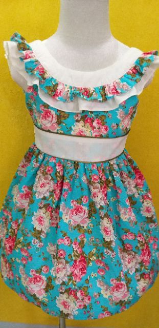 Đầm phối siêu xinh sise :2 cho bé từ 12kg đến 15kg