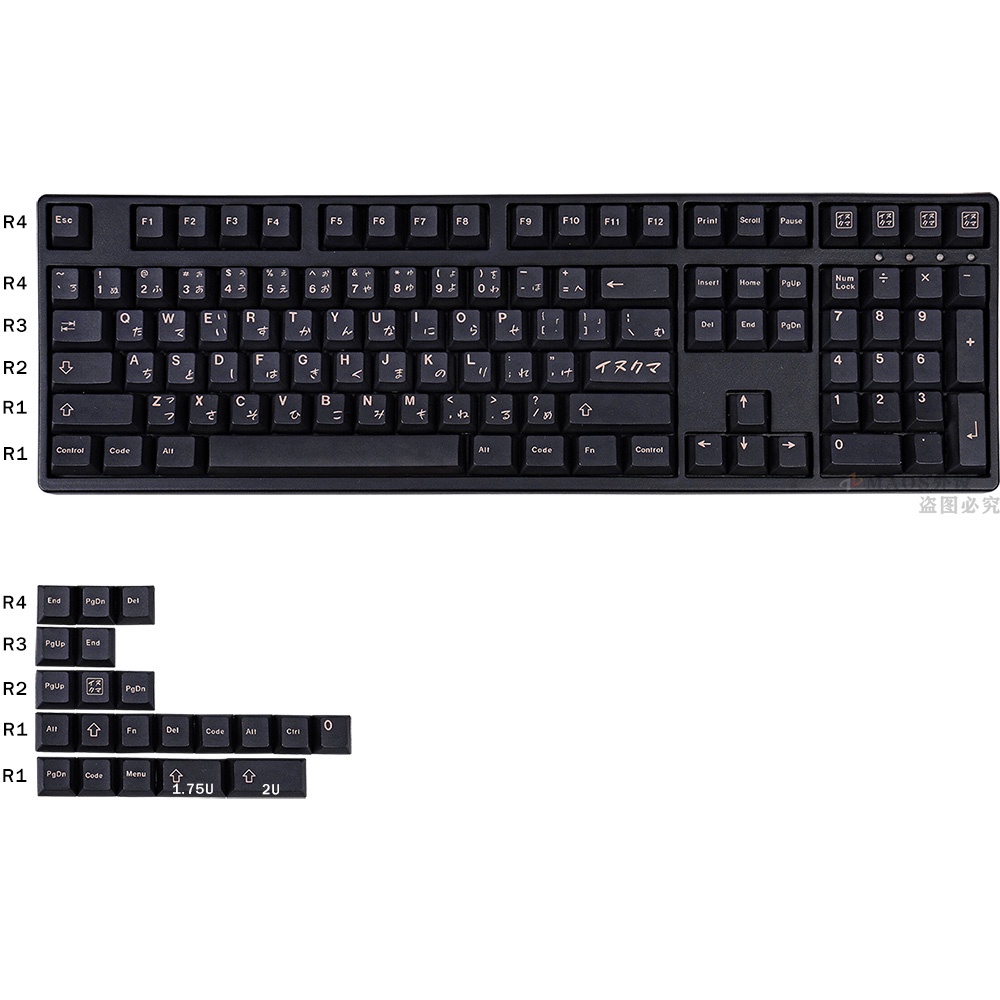 Keycap GMK hơn 50 bộ in Dye Sub sắc nét, chất lượng cao Profile XDA Cherry Vua Lót Chuột