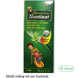 Nhiệt miệng trẻ em SunHeat