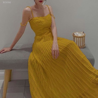 ĐẦM MAXI HAI DÂY PLI