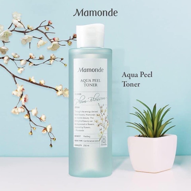 NƯỚC HOA HỒNG TONER MAMONDE AQUA PEEL 250ml