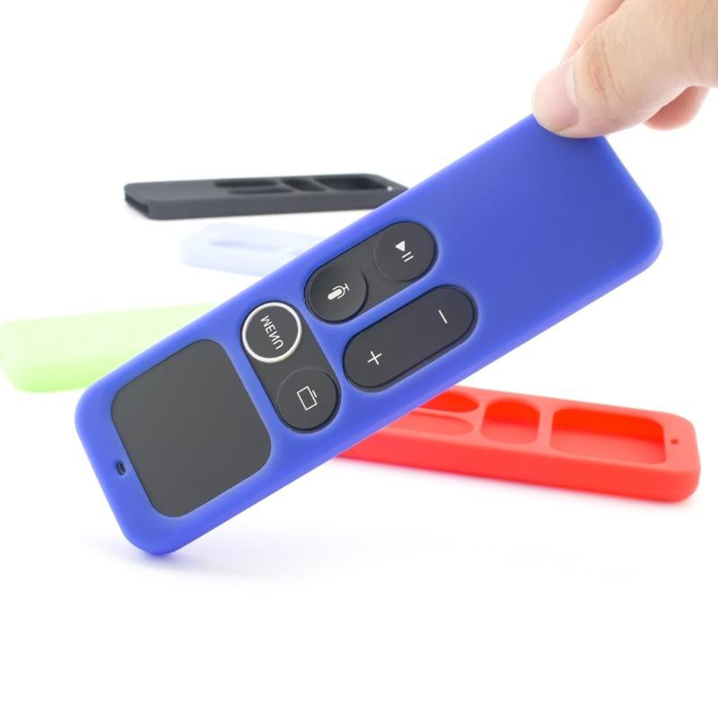 Vỏ Bảo Vệ Bằng Silicone Chống Sốc Cho Apple Tv - 4th Generation 4k Siri