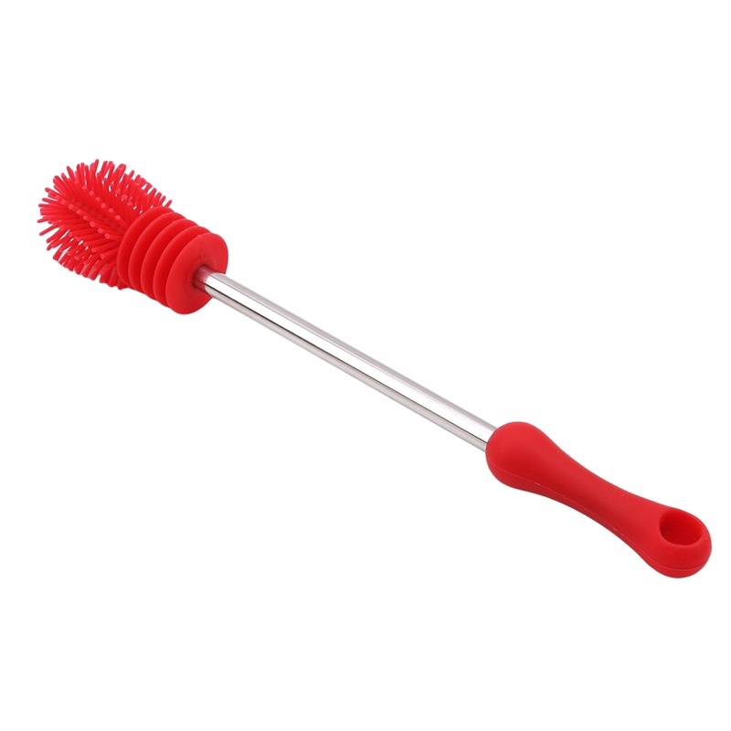Bàn chải silicone làm sạch chai lọ