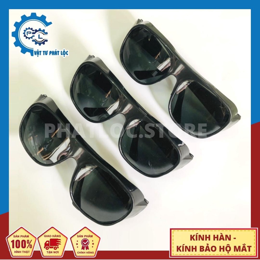 Kính bảo hộ đen - Kính hàn - Kính bảo vệ mắt