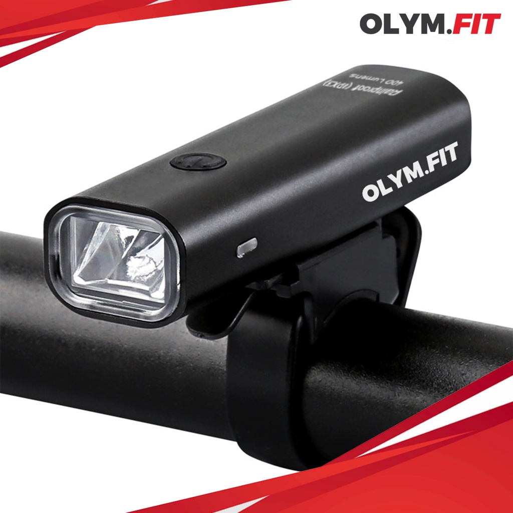 Đèn Xe Đạp 400 Lumens Sạc USB Độ Sáng Cao Chống Nước Gắn Xe Đạp Chất Lượng Cao Tiện Dụng