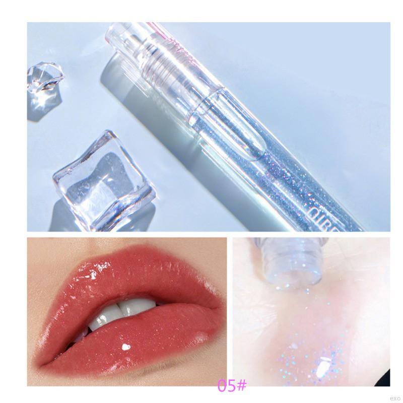 Son Bóng QIBEST Tông Nhũ Dưỡng Ẩm Lâu Trôi 6 Màu Tùy Chọn