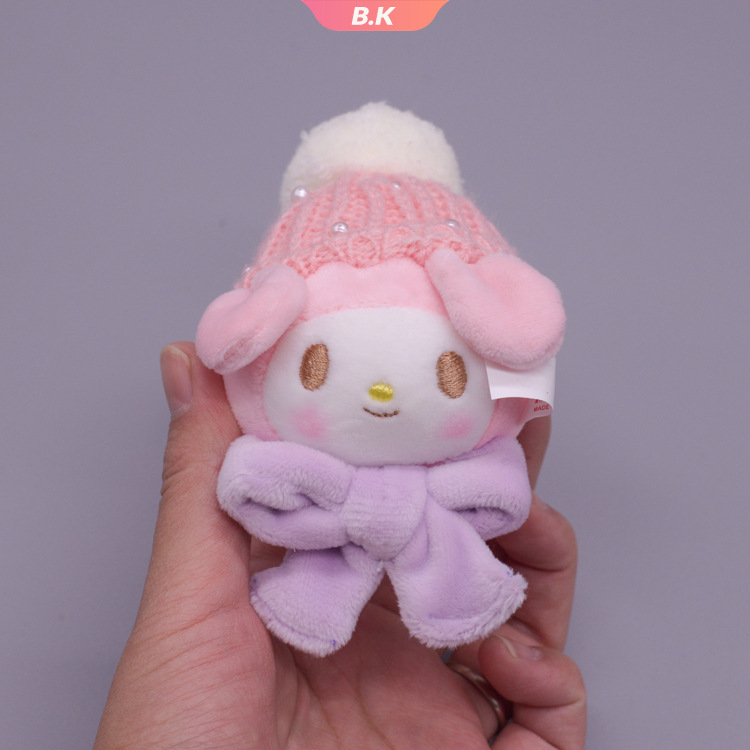 HELLO KITTY đồ chơi nhồi bông Hình Nhân Vật Hoạt Hình Sanrio &amp; My Melody Đáng Yêu (Ku2)