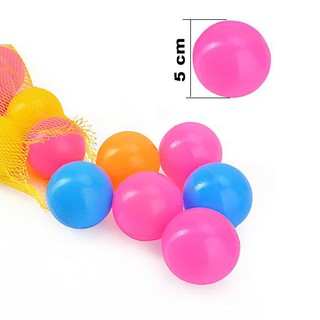 100 BÓNG NHỰA MỀM CHO BÉ
