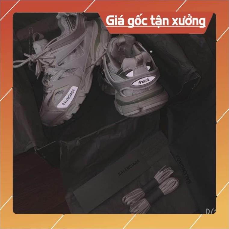 [FreeShip+ Hàng Cao Cấp] Giầy balen track 3 Full trắng ,Giày thể thao nam nữ Full phụ kiện (ảnh thật)