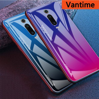 Ốp lưng mặt kính cường lực chống sốc dành cho Xiaomi Redmi K20 Pro Mi 9T Pro