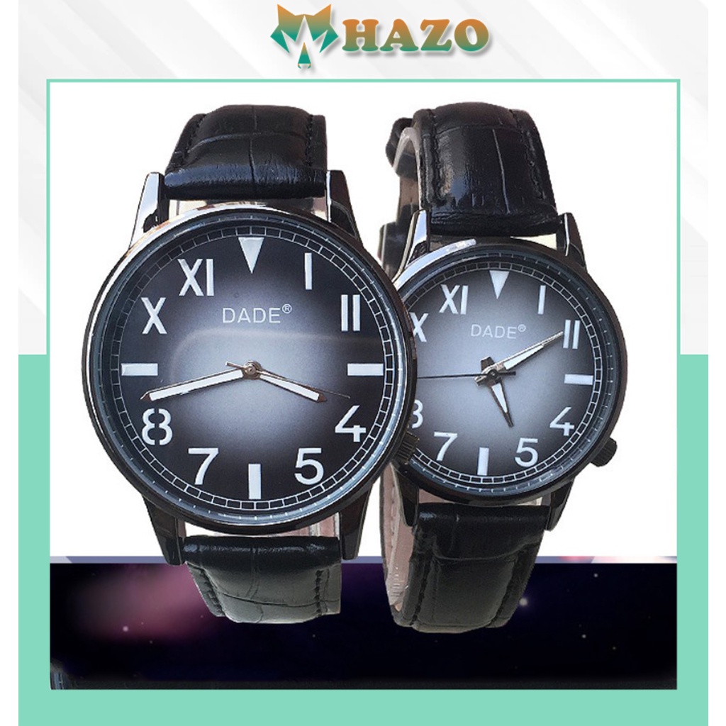 [Cực Đẹp] Đồng Hồ Cặp Đôi Dade Phong Cách Hàn Quốc Cực Đẹp - Hazo