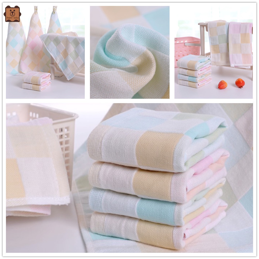 Khăn tay vải xô hình vuông mới dành cho bé