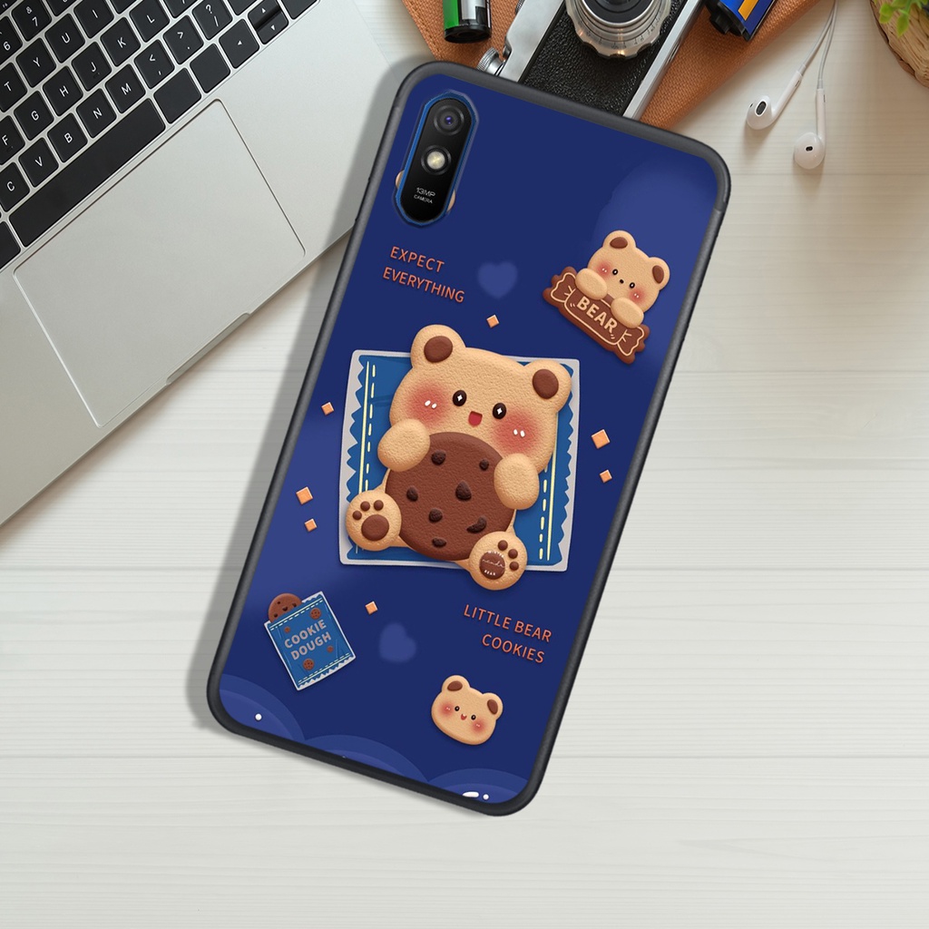 ỐP LƯNG XIAOMI REDMI 7A - REDMI 8 - REDMI 98A - REDMI 9A , IN HÌNH GẤU NÂU CHOCOLATE ĐÁNG YÊU.