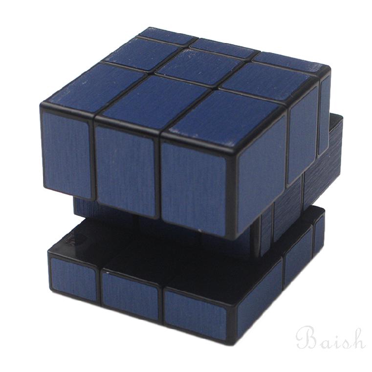 Qiyi Magic Mirror Square Rubik's Cube 3rd-order Deformation Brushed Alien Shaped Puzzle Play 368