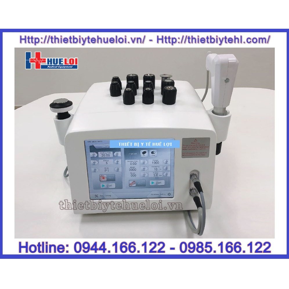 Máy xung kích đa năng tích hợp siêu âm trị liệu