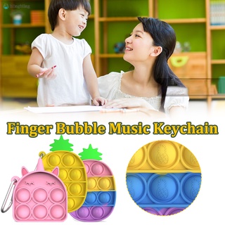 Push Pops Bubble Fidget Sensory Toys Pop Its Funny Relief Stress Desktop Game Soft Squeeze Toy Logical Training Toy