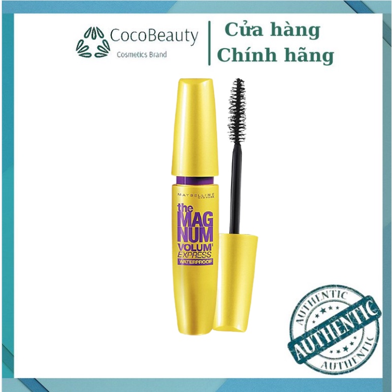 Mascara Maybelline Làm Dày Mi Gấp 10 Lần &amp; Ngăn Rụng Mi Màu Đen 9.2ml